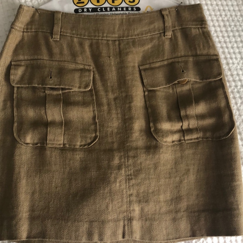 Loft Linen Cargo skirt